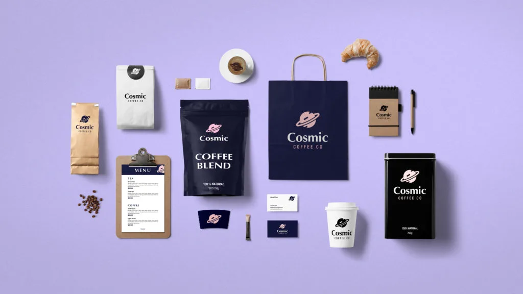 Brand colour palette examples