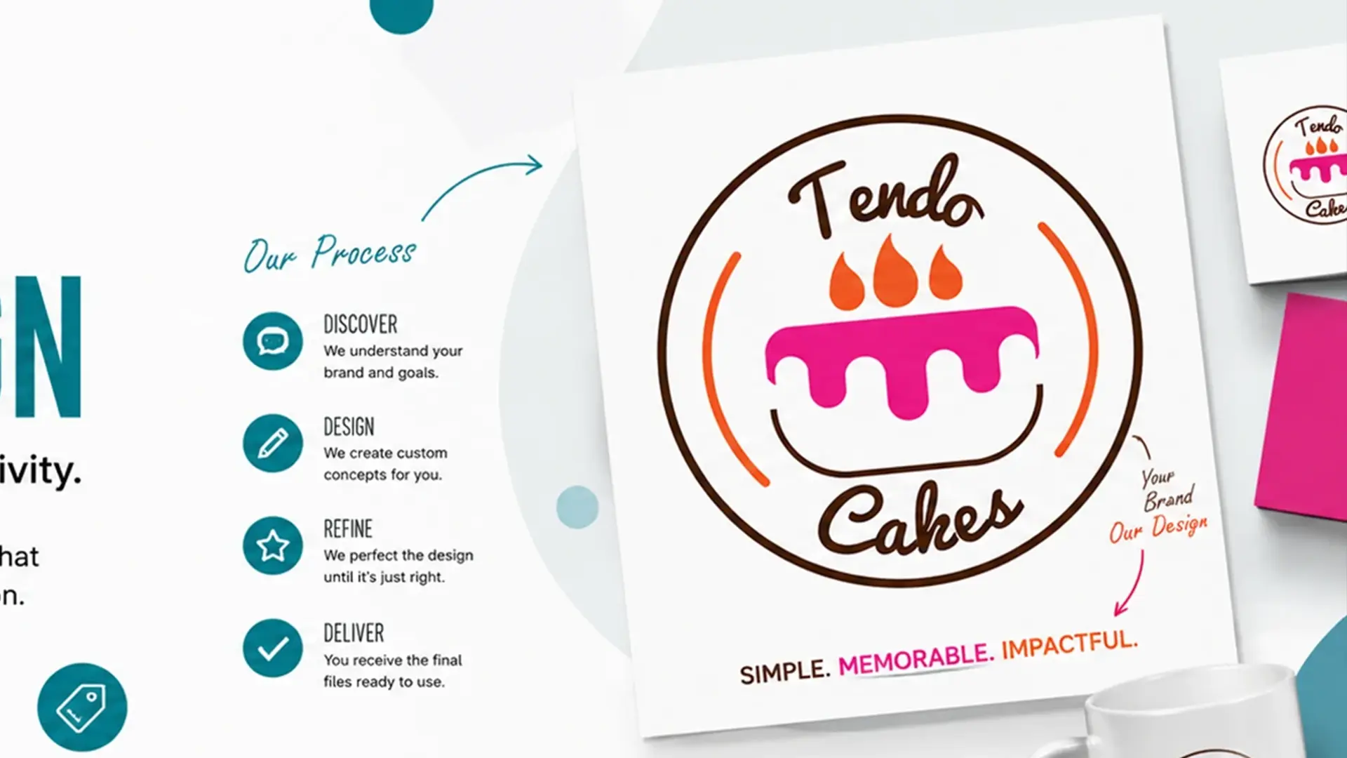 Logo design concepts and process