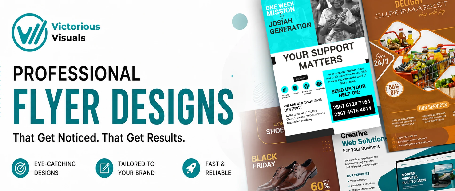 Victorious Visuals Web Designing